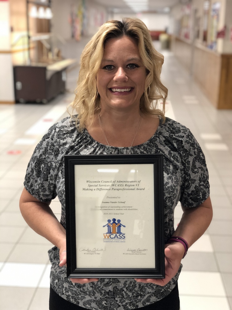 WCASS Award Winner - Joanna V.