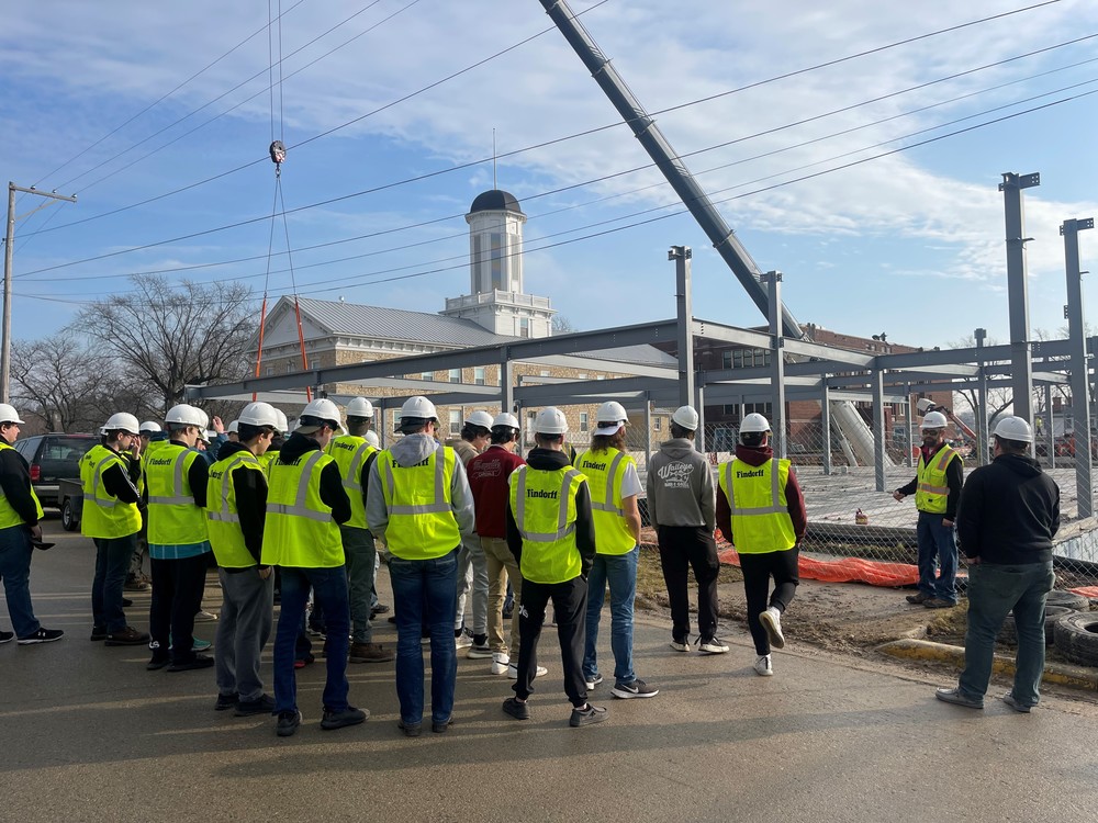 Library Construction Site Tour