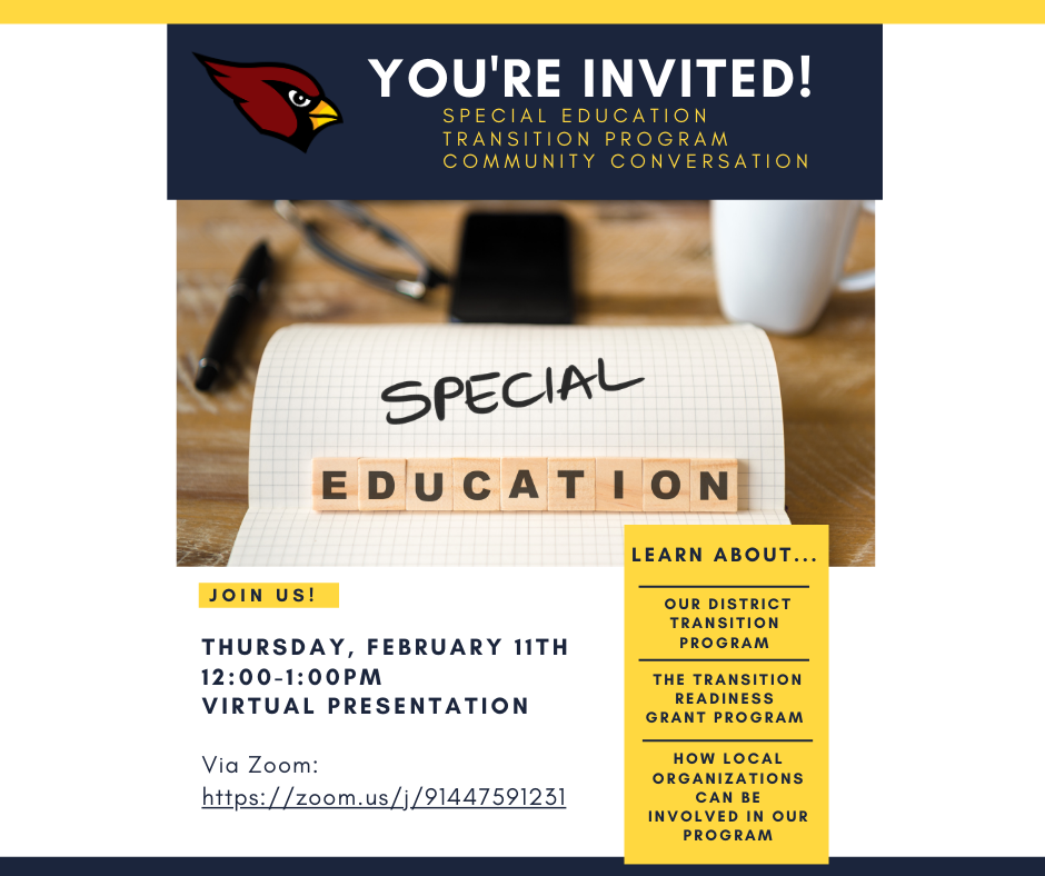 Special Ed Transition Program Community Conversation