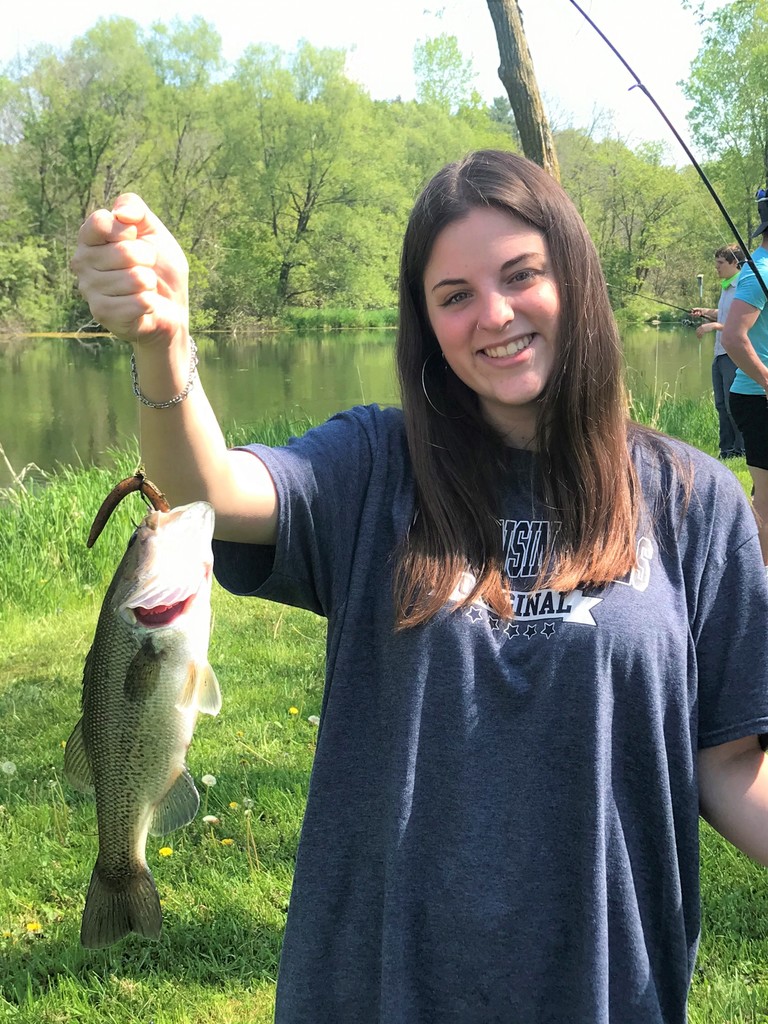 Maria M. - First time fishing!