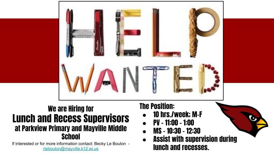 help wanted