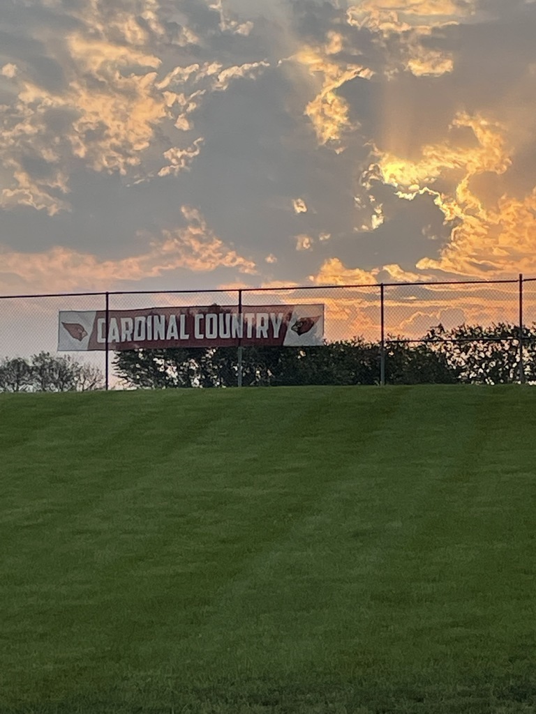 Sunrise over Cardinal Country