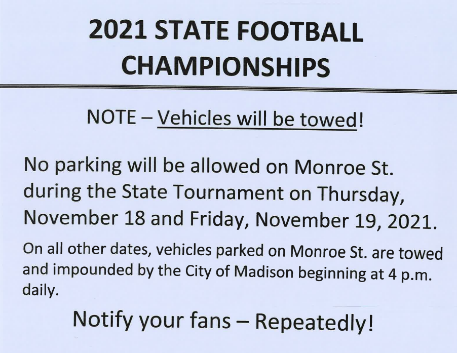 Monroe Street No Park