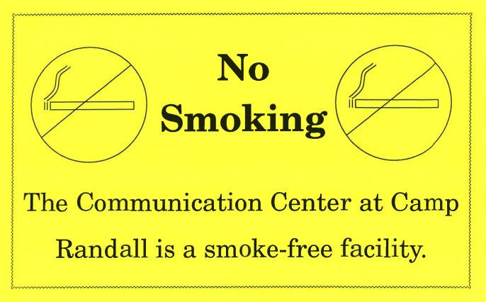 No Smoking