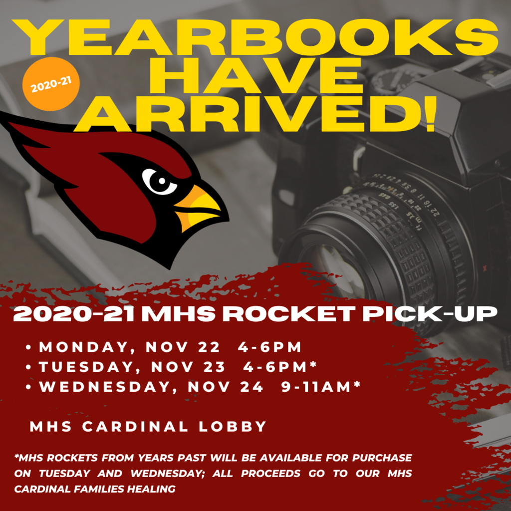 Yearbooks have arrived!