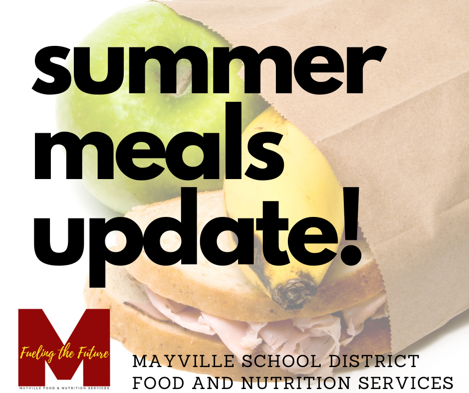 Summer Meals Update