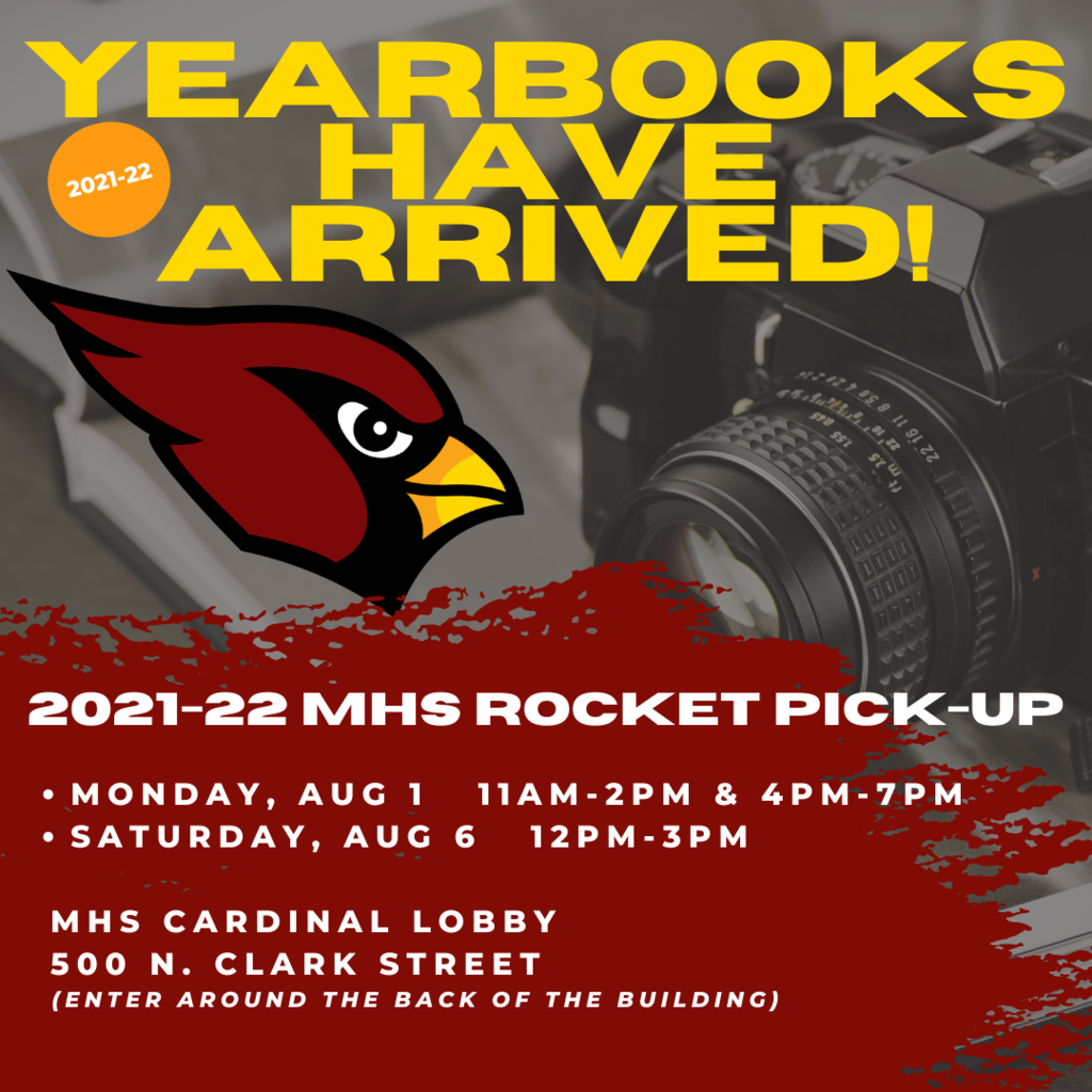 Yearbooks have arrived!