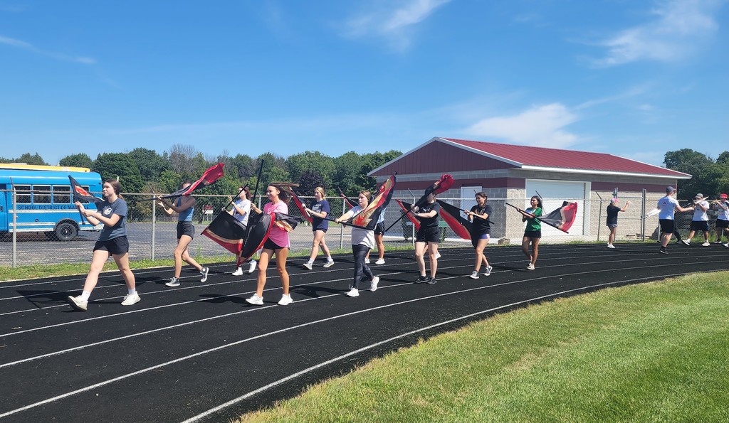 Marching Band and Colorguard