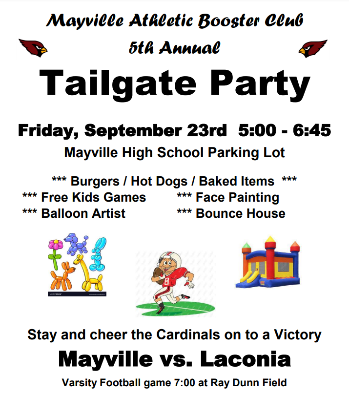 Booster Club Tailgate Party