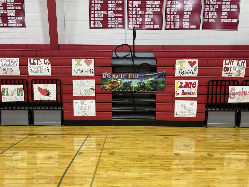 Posters for Pep Assembly