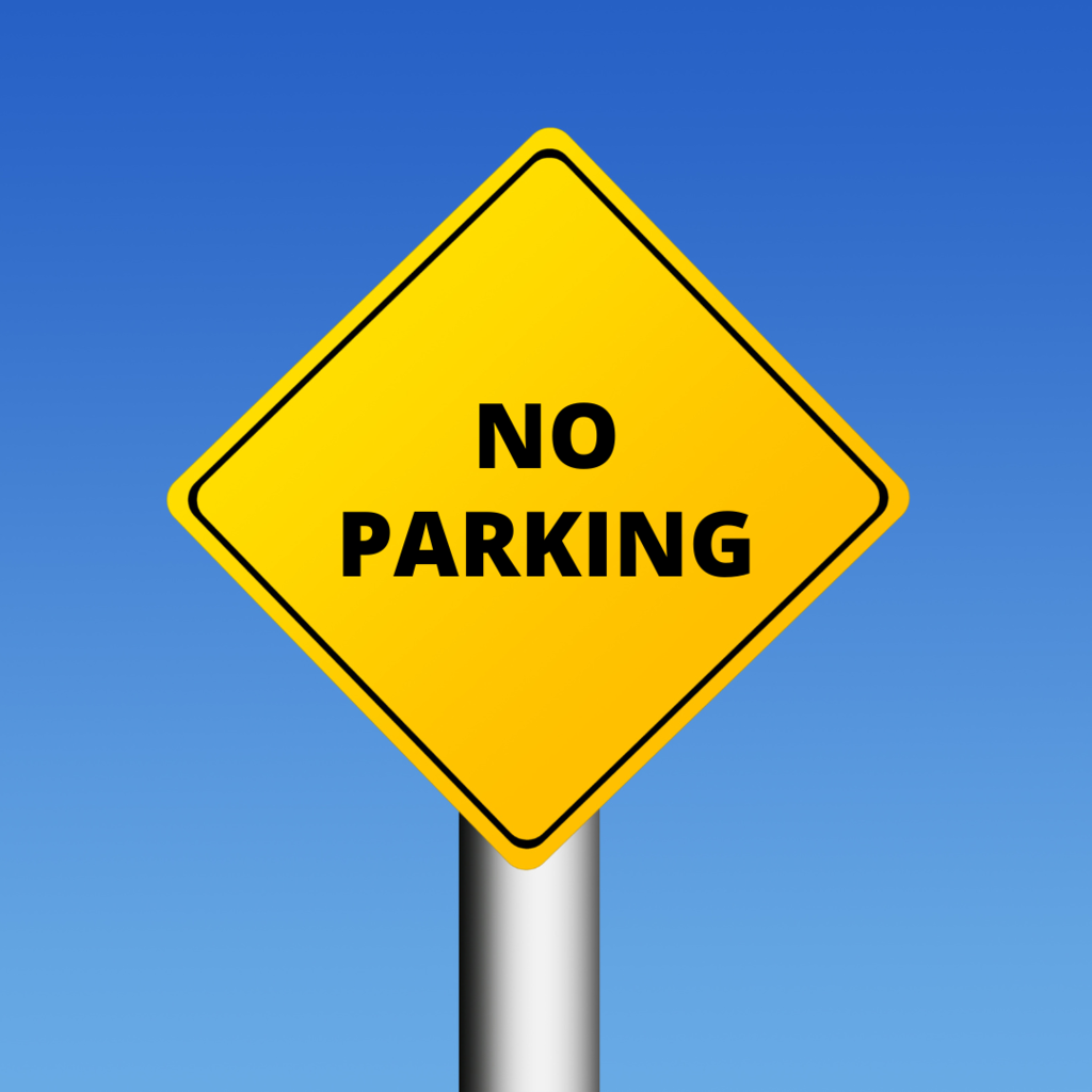 No Parking on Monroe St