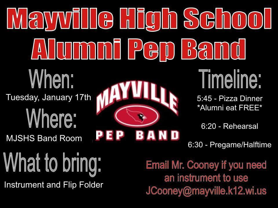 Pep Band Alumni Night
