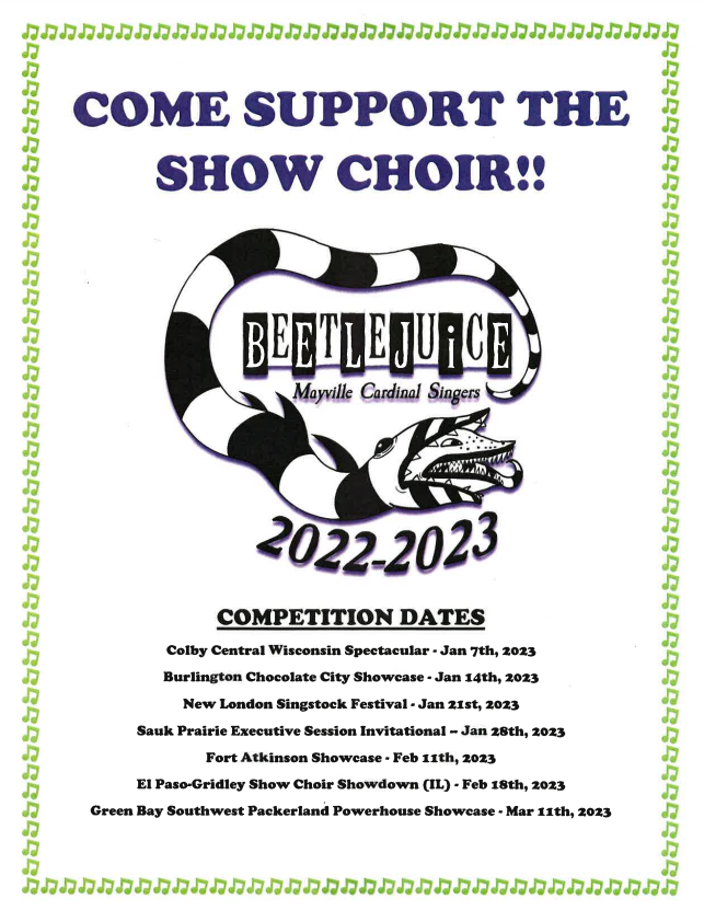 Support our Show Choir